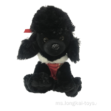 Mainan Hitam Plush Poodle